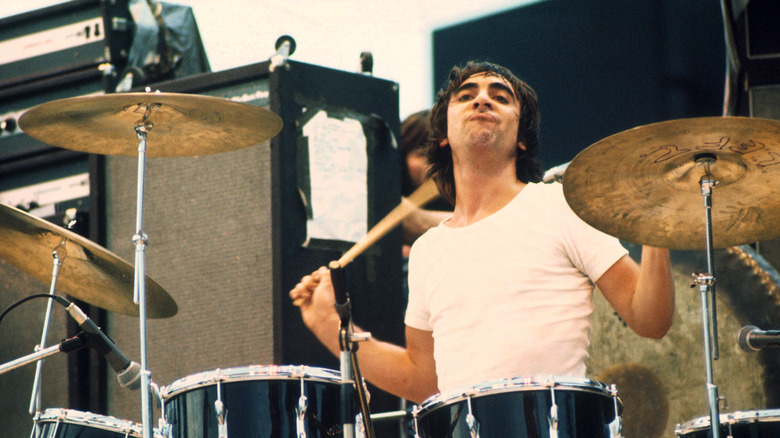 Keith Moon drumming
