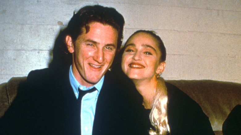 Madonna and Sean Penn in LA in 1987