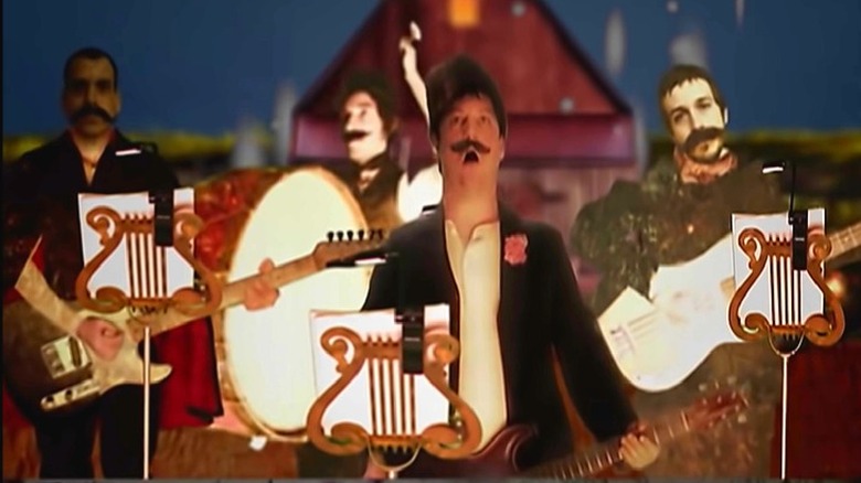 Modest Mouse Float On video cartoon instruments