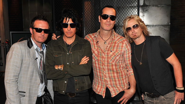 The Stone Temple Pilots wearing glasses