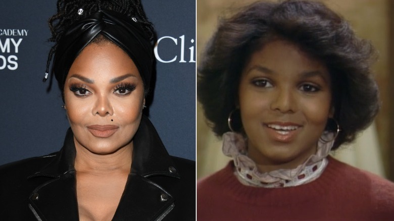 Janet Jackson now an as she appeared on "Diff'rent Strokes"