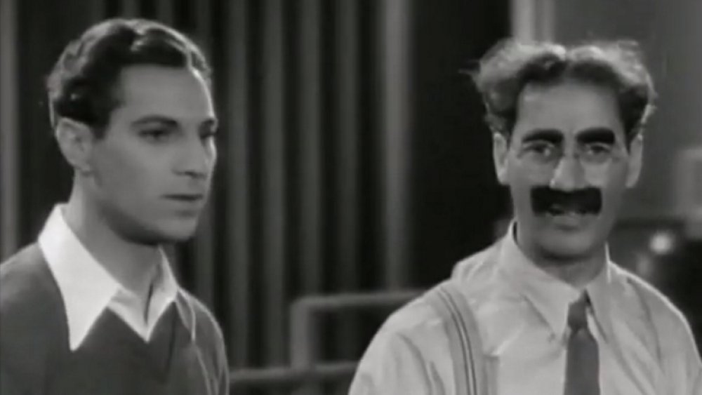 Zeppo and Groucho Marx in Horse Feathers