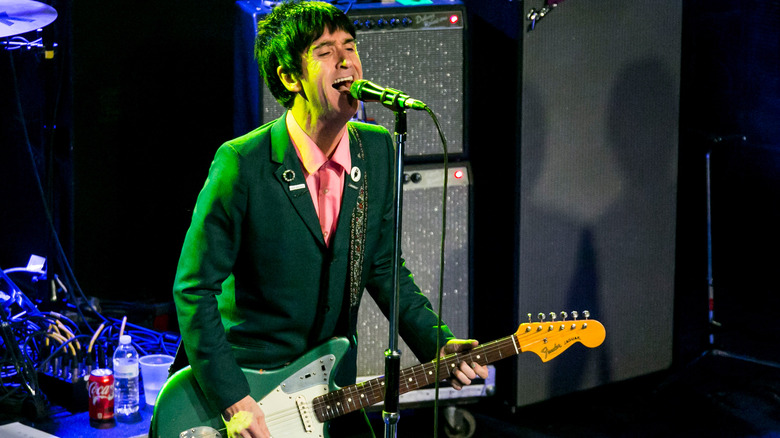 Johnny Marr performing