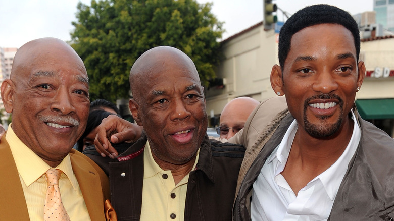 Will Smith and father (left)