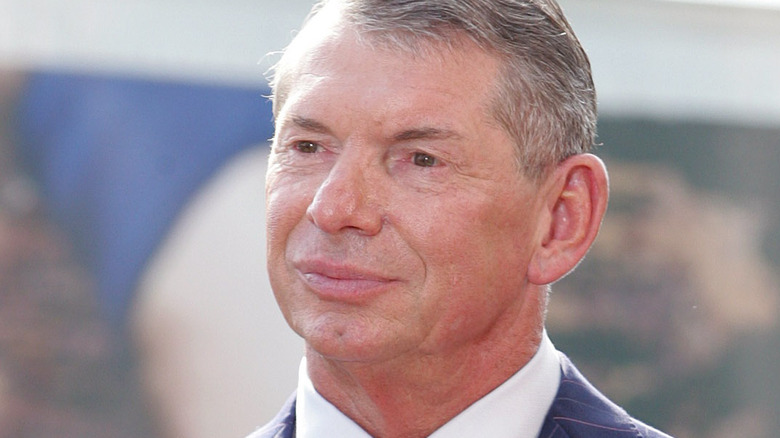 Vince McMahon outdoors