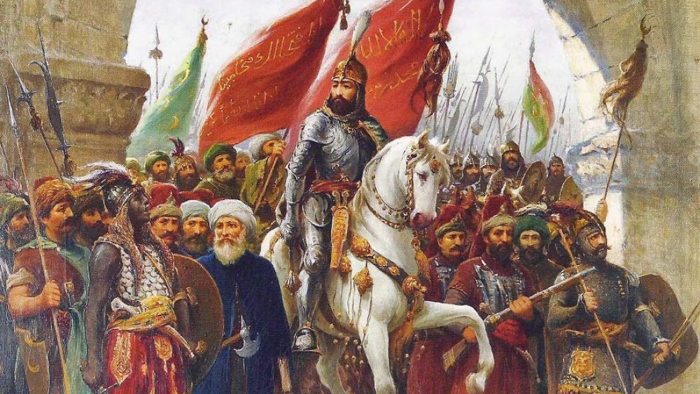 Mehmed II entering Constantinople