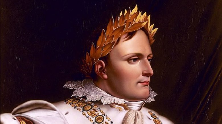 napoleon bonaparte wearing crown