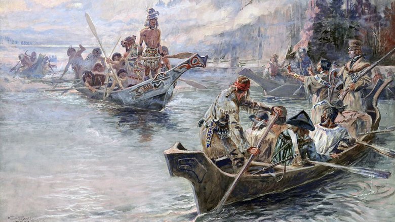 Lewis and Clark on the Lower Columbia