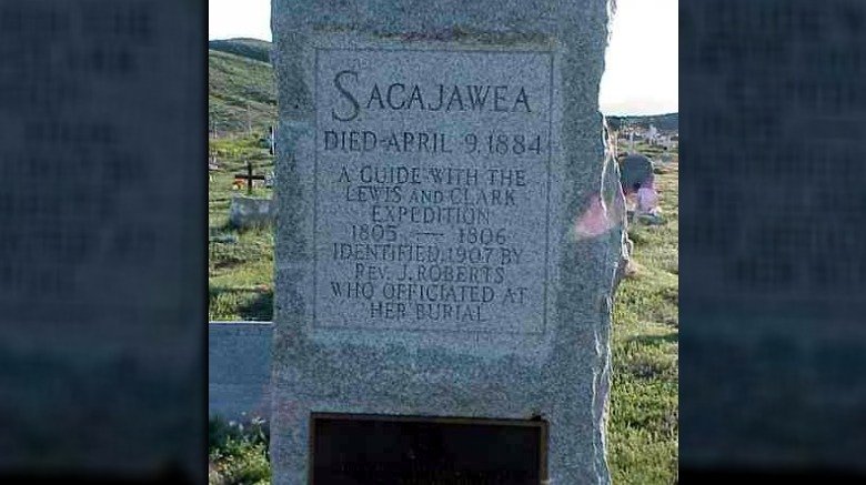Sacagawea's grave (maybe)