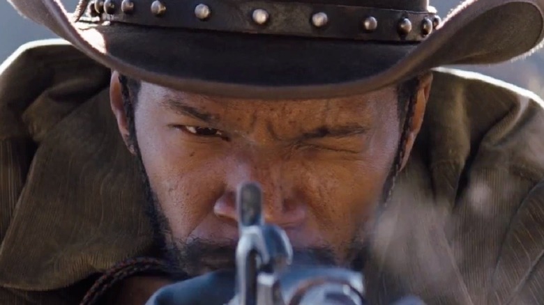 Django Unchained shooting