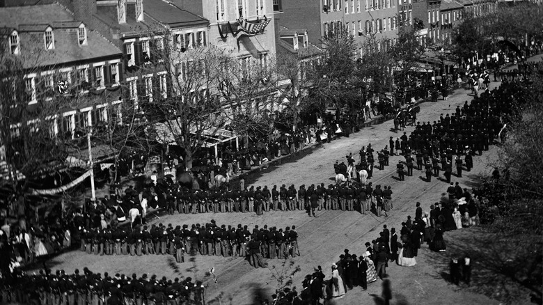 Abraham Lincoln funeral march Washington DC