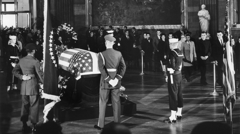 JFK lying in state at the Capitol
