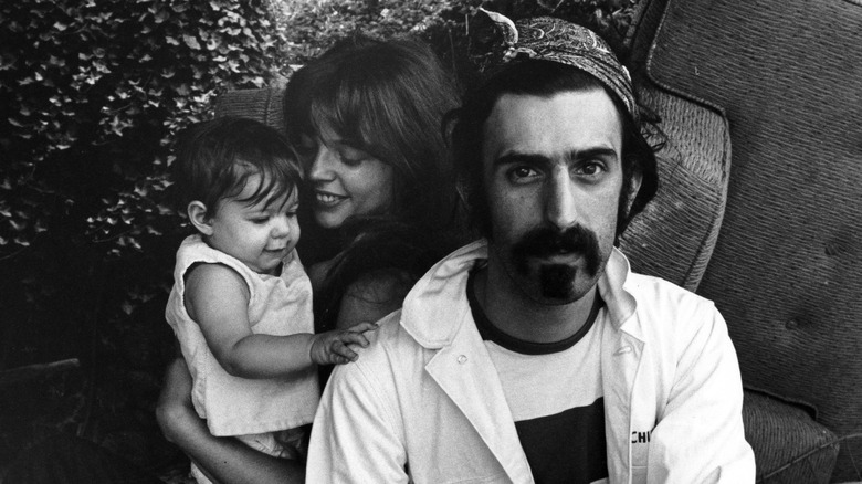 Frank and Gail Zappa at their Laurel Canyon home