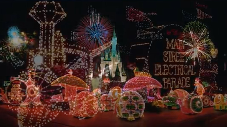 The Main Street Electrical Parade in 1977