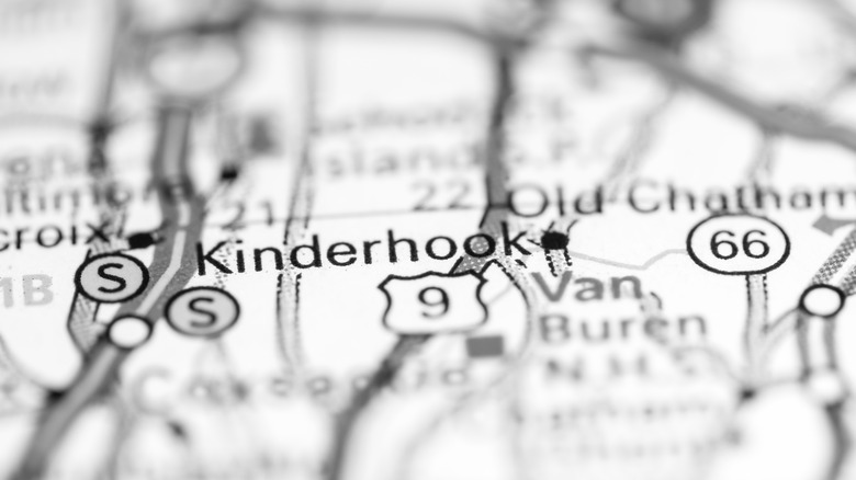 Map of Kinderhook