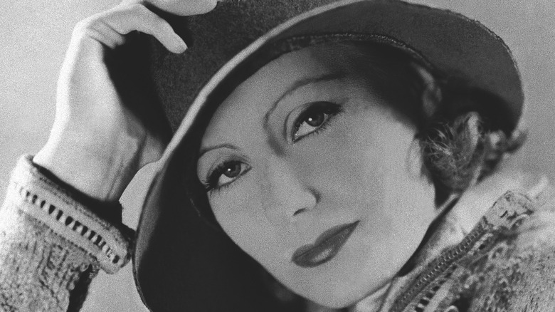 Greta Garbo Wearing a Hat