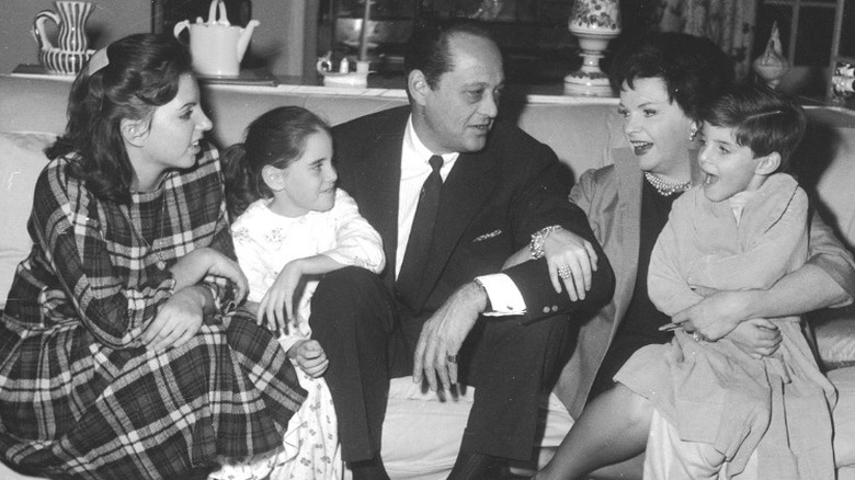 Judy Garland and family