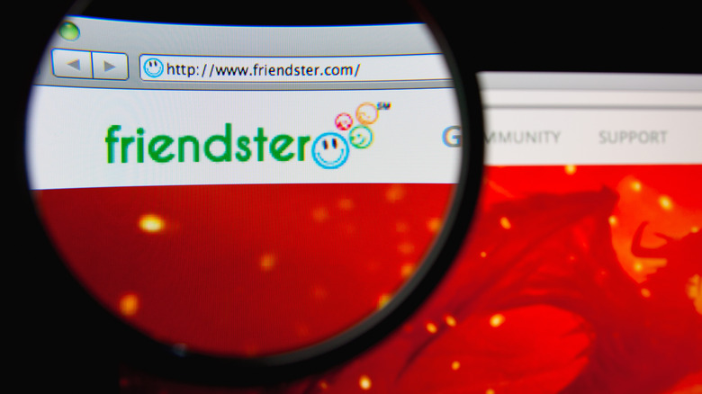 Friendster in web browser