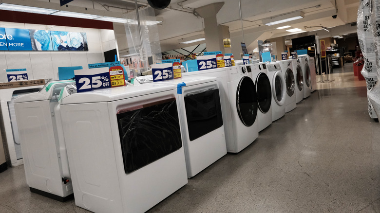 Sears washers, dryers