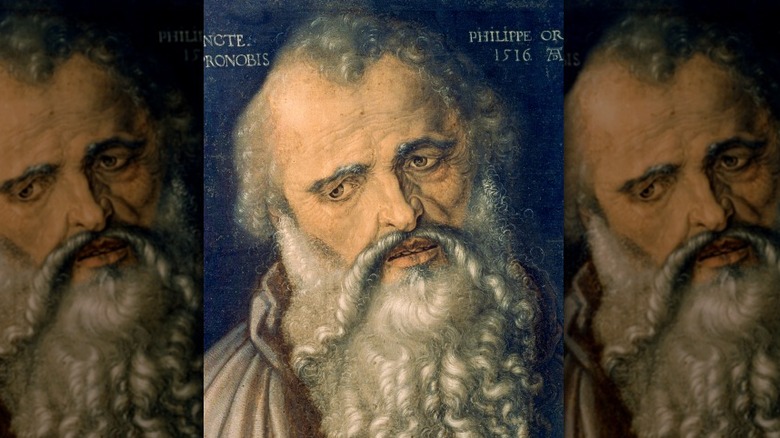 St. Philip with grey beard