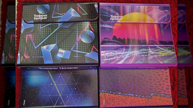 1980s bright abstract designs