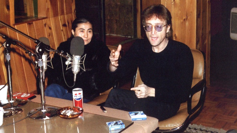 Lennon and Ono two days before death