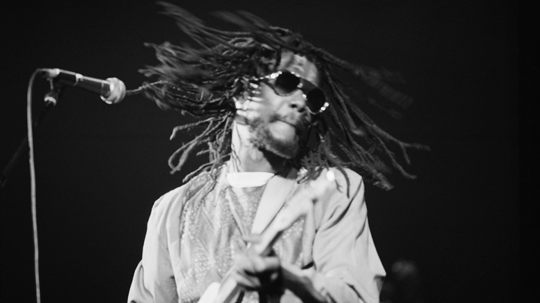 Peter Tosh performing onstage