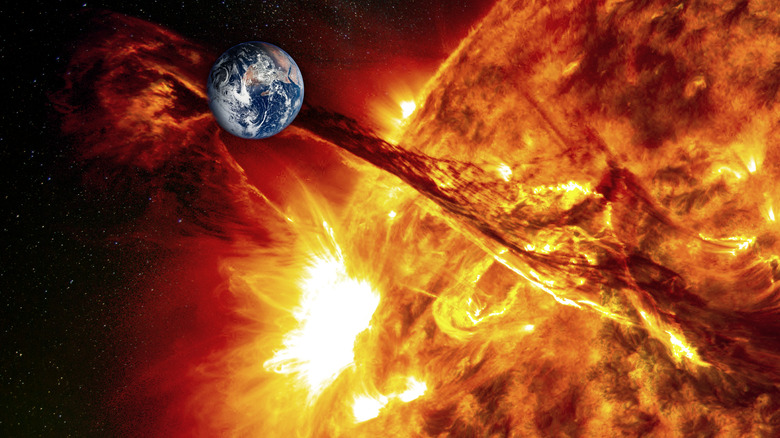earth next in solar flare