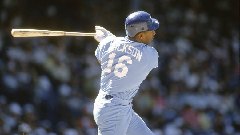 Jackson with the Royals in 1987