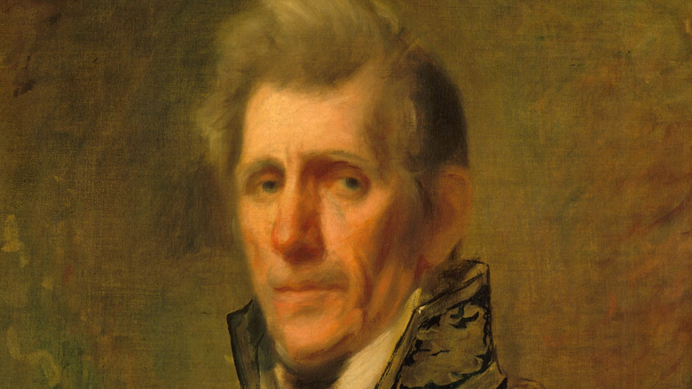 Portrait President Andrew Jackson 