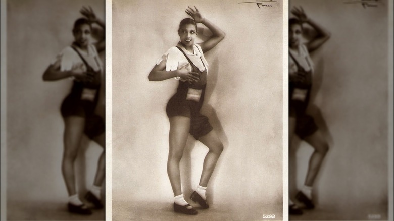 Josephine Baker dancing