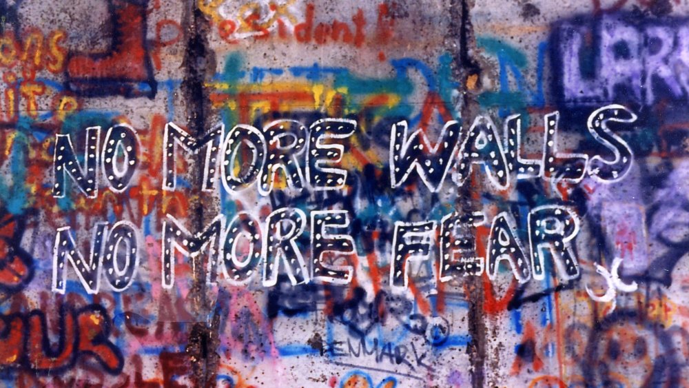 Graffiti on the Berlin Wall