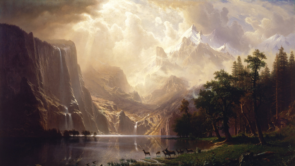 Albert Bierstadt - Among the Sierra Nevada, California, 1868