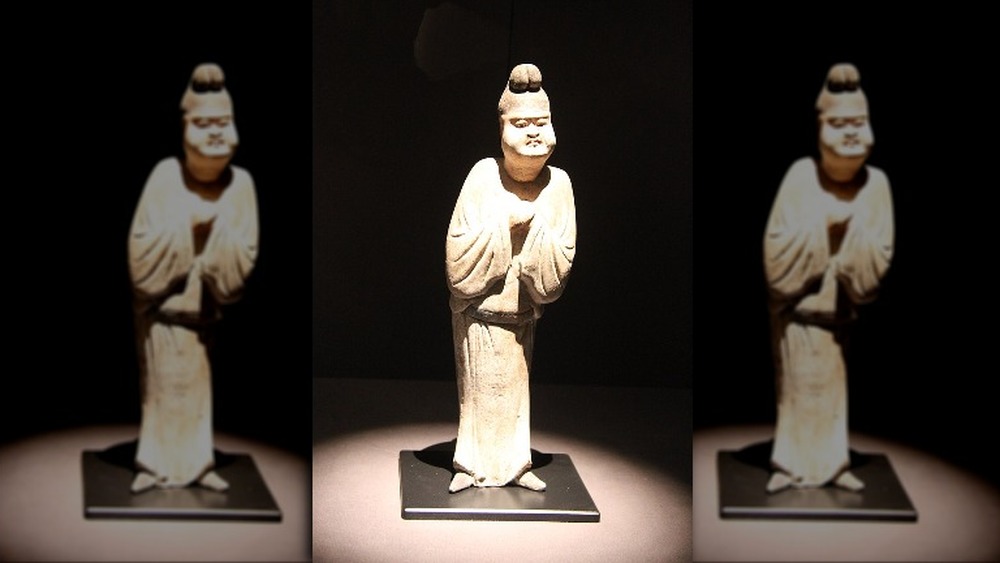 Tang Dynasty Statue of a Eunuch 