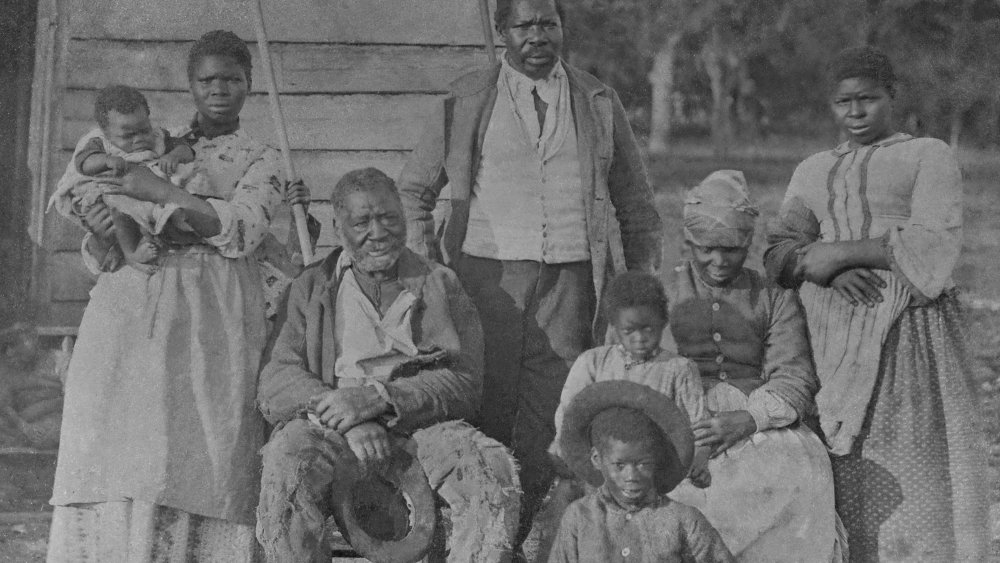 African American slave family 