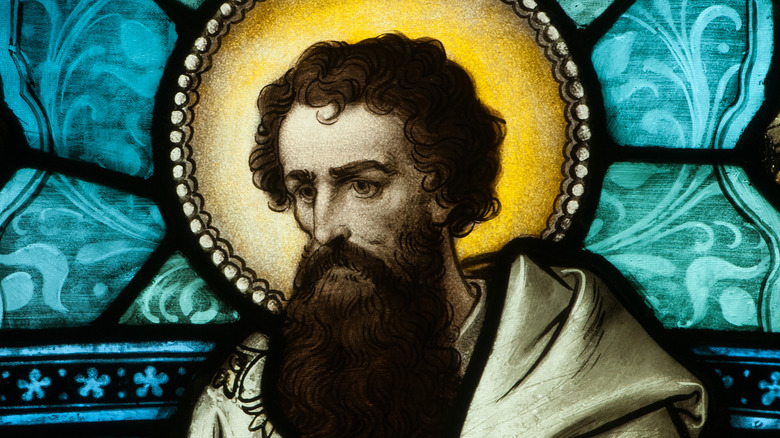 Paul the Apostle stained glass