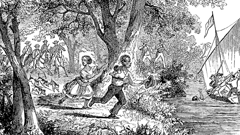 fleeing slaves