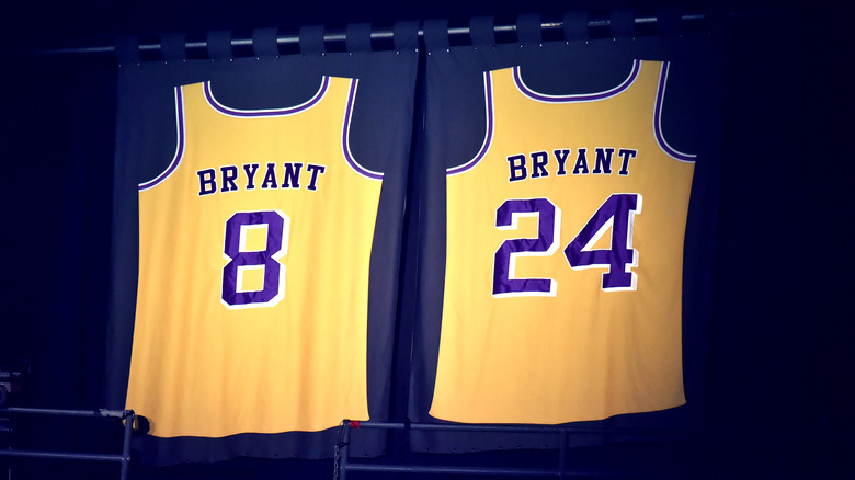 Bryant's jerseys spotlighted during the 2020 Grammys 
