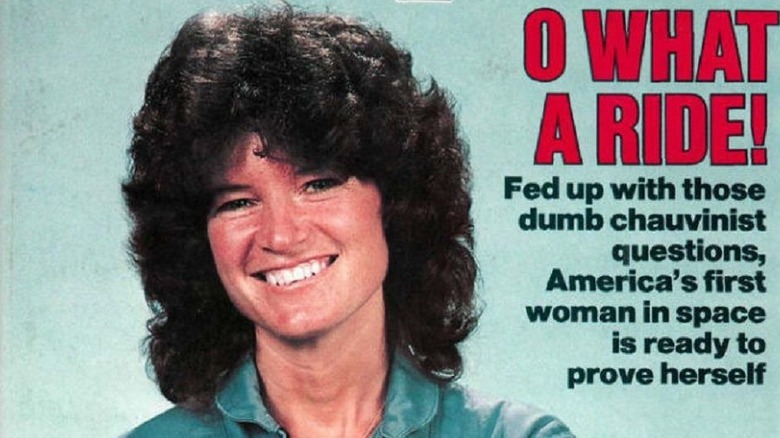 Sally Ride on the cover of people