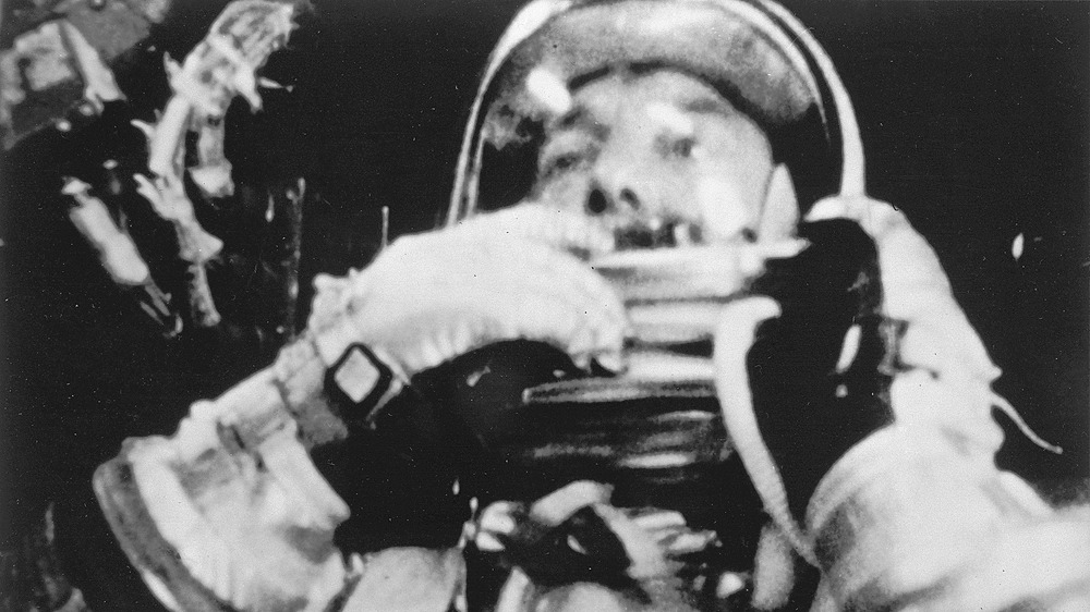 Alan Shepard in Freedom 7 spacecraft
