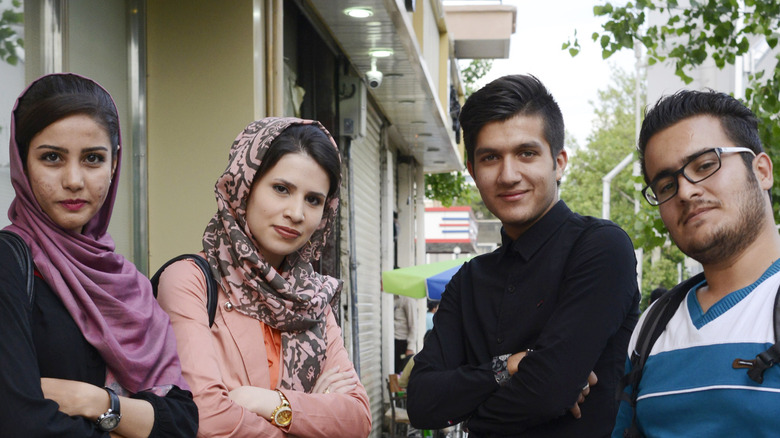 Iranian students in Tehran
