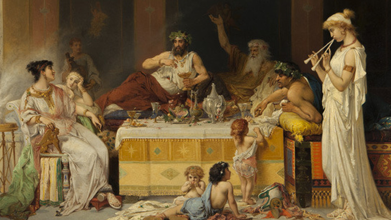Joseph Coomans Roman Banquet