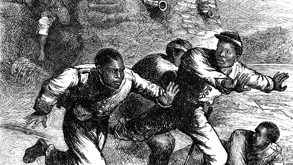Black soldiers in the Fort Pillow Massacre