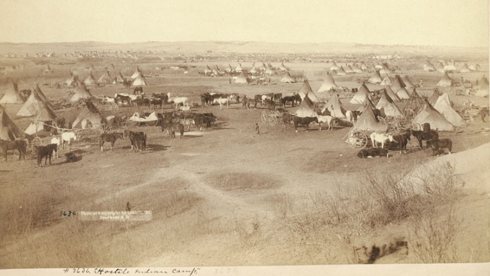 Lakota Camp regarded as "hostile'