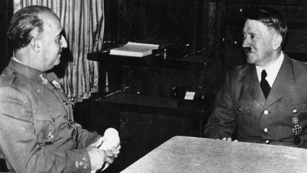 Francisco Franco and Adolf Hitler
