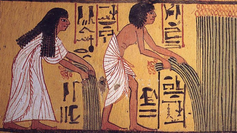 Ancient Egyptian harvest