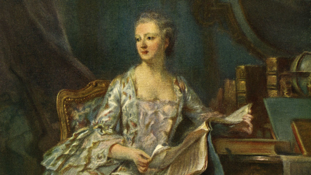Paint of Madame de Pompadour