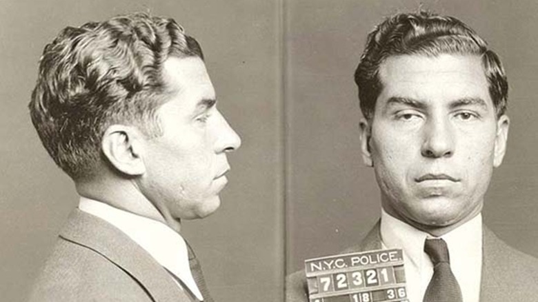 Mugshot of Charles "Lucky" Luciano