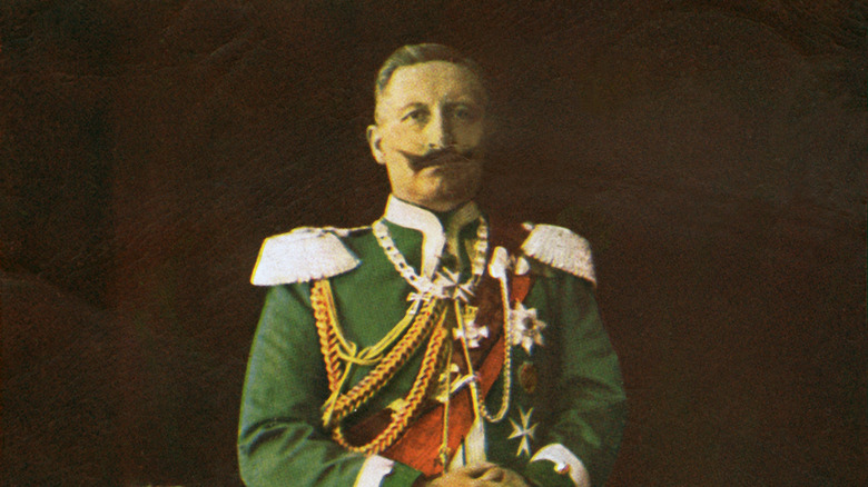 Kaiser Wilhelm II portrait uniform