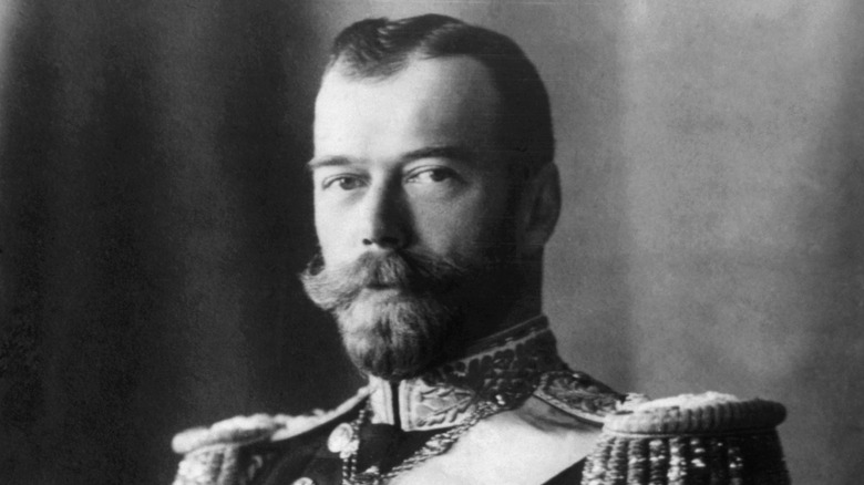 Nicholas II of Russia formal portrait uniform